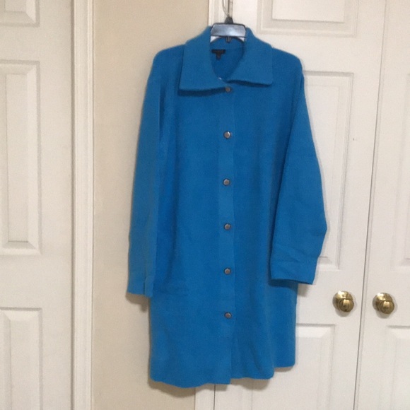 Talbots Stand Collar Coatigan - Picture 7 of 16